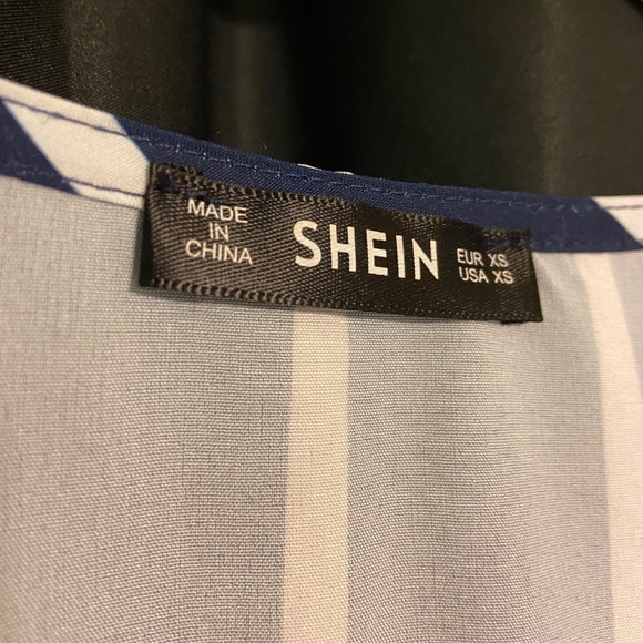 Striped button-down blouse - Picture 3 of 3